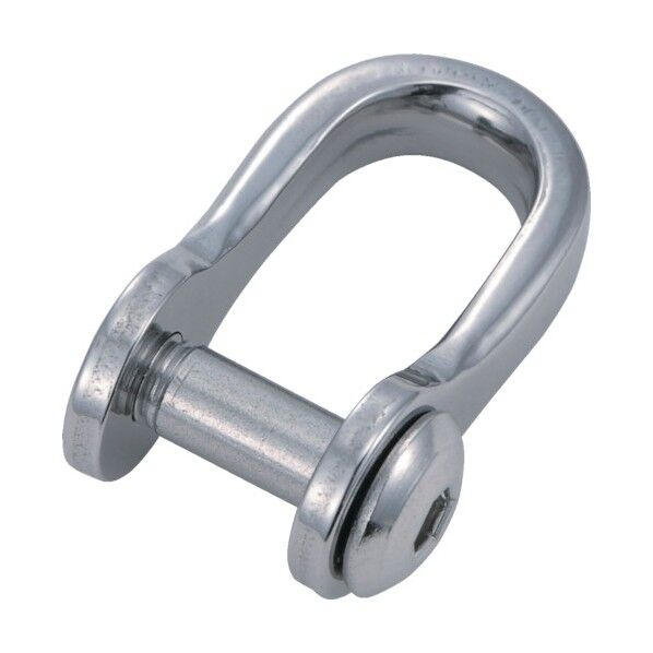 沈み半丸シャックル(ステンレス製)