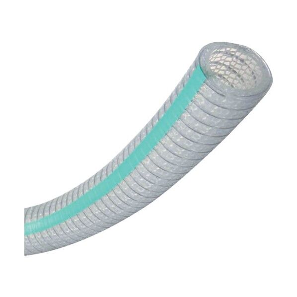 充填機・食品機械・冷却装置・耐熱配管用 トヨシリコーンSホース 内径25.4mm×外径35.5mm 長さ2m TSIS-25-2 1点