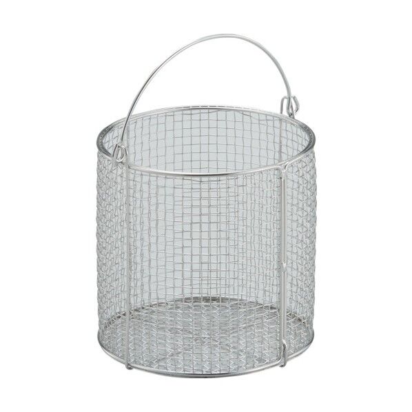 ステンレス洗浄カゴ 丸型