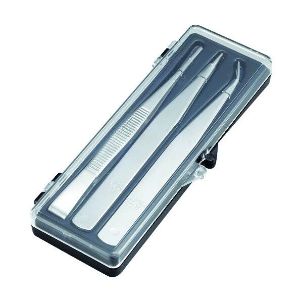 ステンレス製ピンセット(組セット)