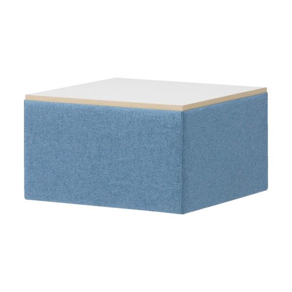 スクエアテーブル用テーブル 606×606×340 ブルー TSTB606-B 1点