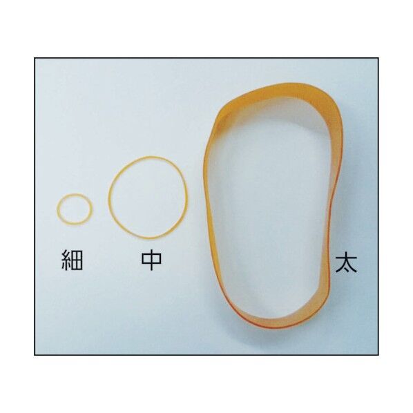 ユタカメイク ユタカゴム輪ゴム1mm×25mm(430本) 195 x 70 x 17 mm TT-01