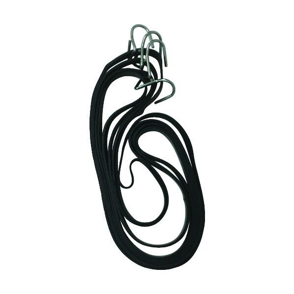 ゴムチューブバンドフック付約10mm×30cm4本