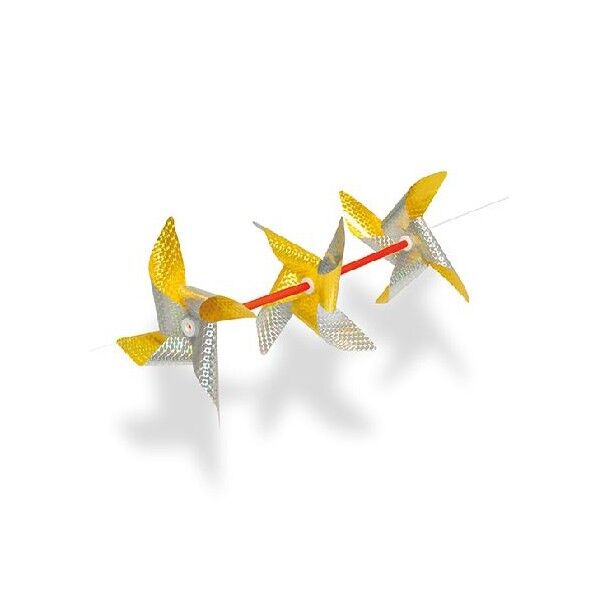 高芝ギムネ製作所 高芝 鳥追い三連風車 K-300 1点...