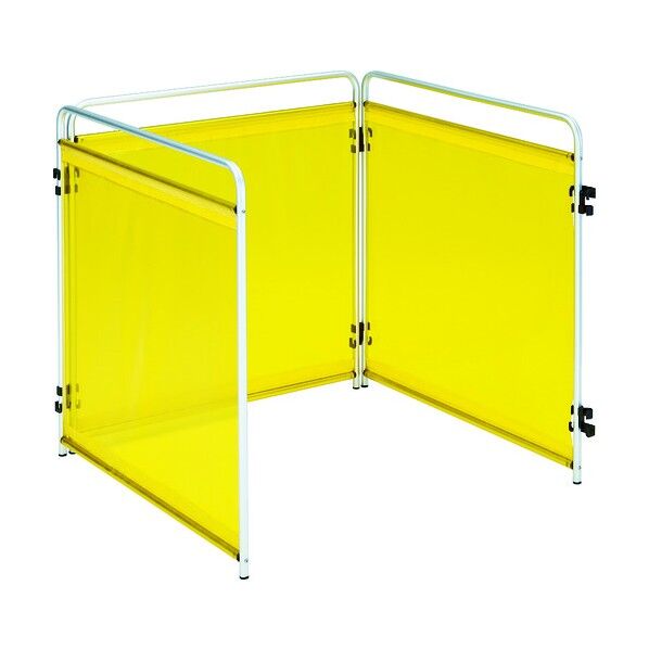 小型溶接遮光フェンス(単体型・アルミ製)