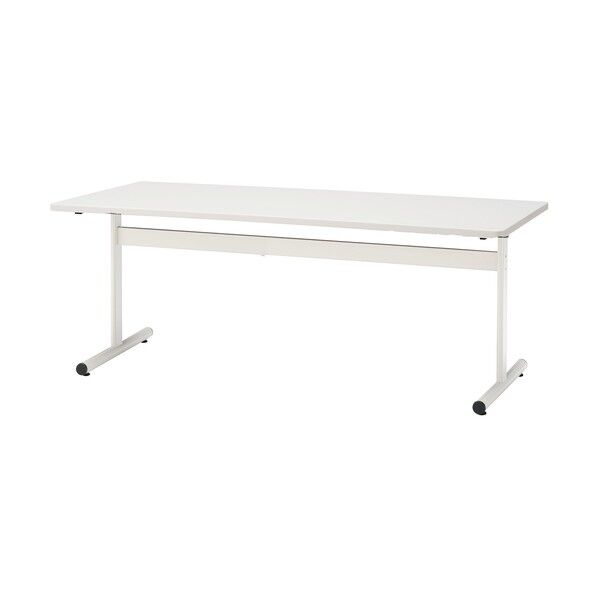 ミーティングテーブル TT-TW 1800×750 ホワイト TT-TW1875-WH 1点