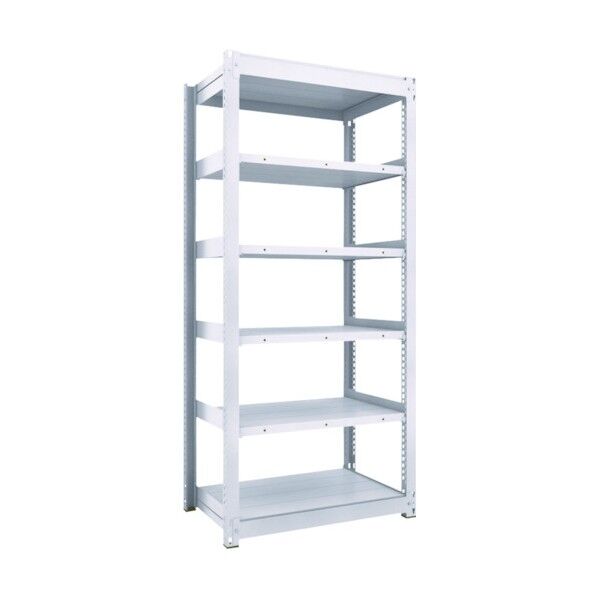 TUG型中量ボルトレス棚 6段 単体型