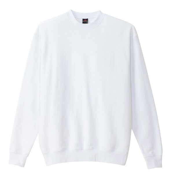 トレーナー(男女兼用) 101ホワイト S 10777 1