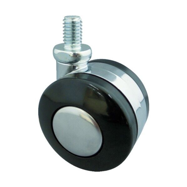 ねじ込み式双輪キャスター(ナイロン車) 自在