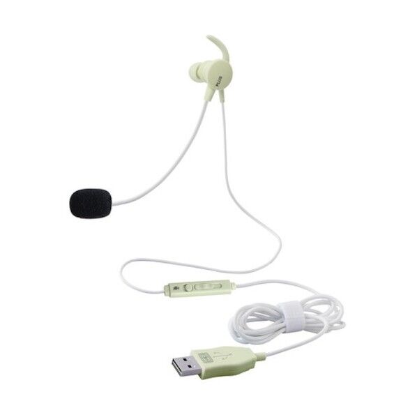 428823)ケイタイする小型ヘッドセット片耳 TW-HS003GR 1個