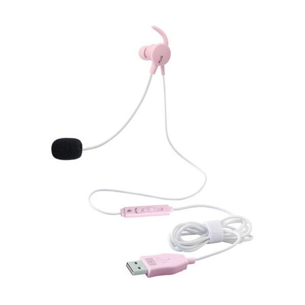 プラス 428825)ケイタイする小型ヘッドセット片耳 TW-HS003PK 1個...