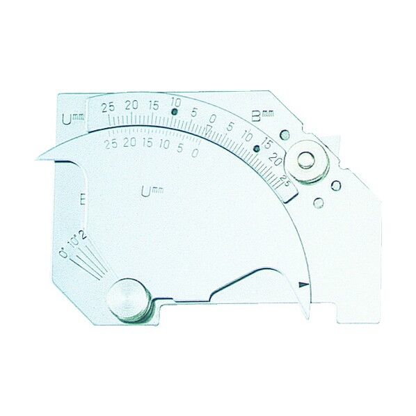 溶接ゲージ寸法測定精度±0.6mm 176 x 105 x 17 mm TWGU-7M 1点