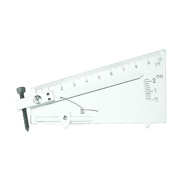 溶接ゲージ精密アンダーカット測定用1目盛0.2mm