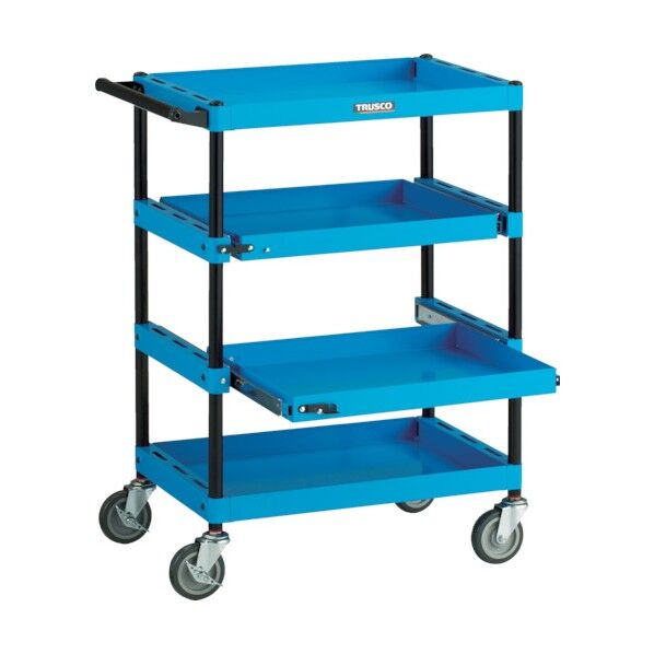 ツールワゴンベスト (エコノミータイプ) スライド棚板タイプ