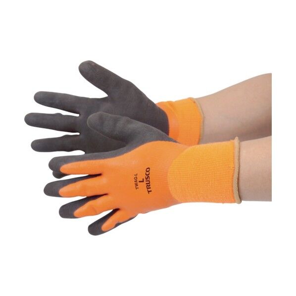 Warm 防寒天然ゴム手袋 Mサイズ TWAG-M 1個