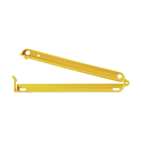 トラスコ(TRUSCO) 大口袋用クリップ(留め幅220mm・厚手袋用) 黄 1個入 TWC220S-YE 1点...