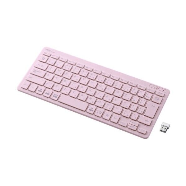 プラス 428855)薄ミニワイヤレスキーボード TW-KB002PK 1個