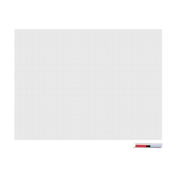 吸着ホワイトボードシート暗線入 900×1200×1.0 TWKL-90120 1点