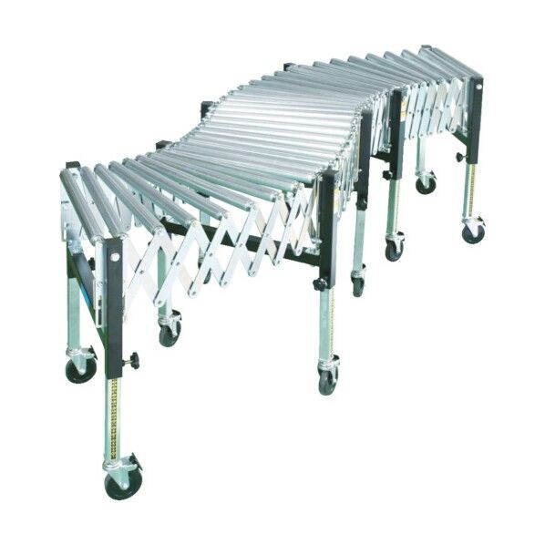 伸縮式ローラコンベヤ 1スパン ダブル