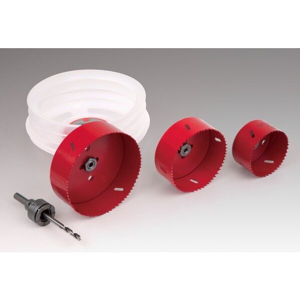 エスロック ダウンライト用バイメタルホールソーキットNo.1 ストレート SLDLPS1 1セット