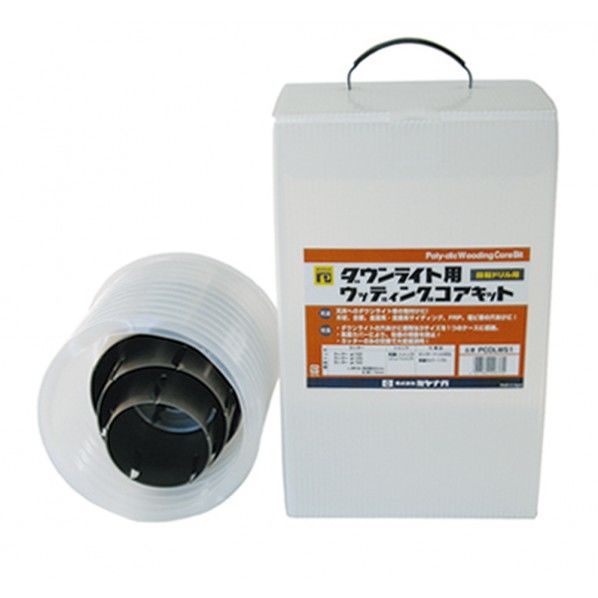 ポリクリック ダウンライトコアウッディングキットNo.2 ストレート PCDLWS2 1セット