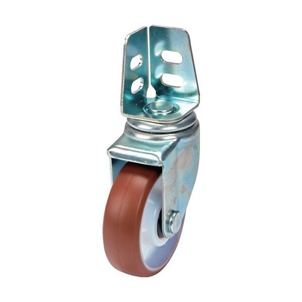 アングル式ウレタンキャスター 自在 Φ100 TYSA-100BRU-BC 1点