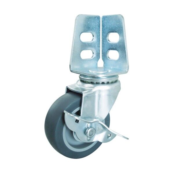 アングル式エラストマーキャスター 自在S付 Φ50 TYSA-50ELS 1点