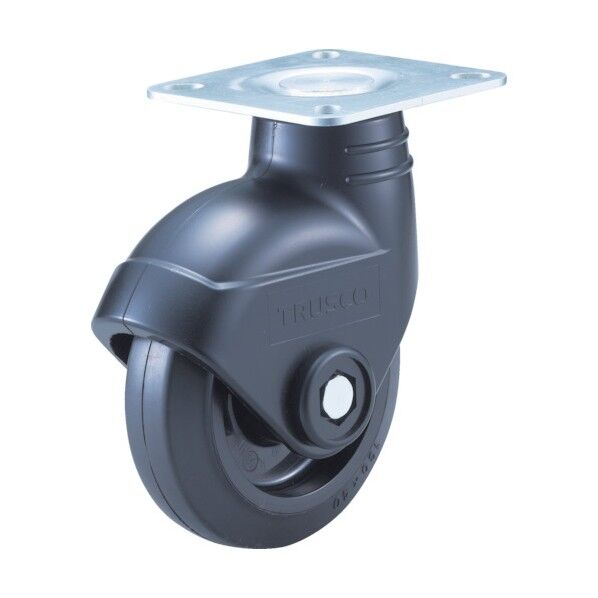 省音キャスター(ナイロンホイールゴム車) 自在