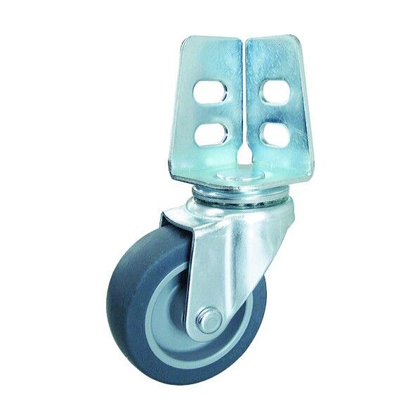 アングル式エラストマーキャスター自在Φ75 320 x 270 x 230 mm TYSA-75EL 1点