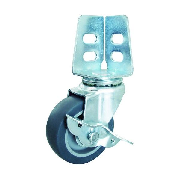 アングル式エラストマーキャスター自在S付きΦ75 320 x 270 x 230 mm TYSA-75ELS 1点