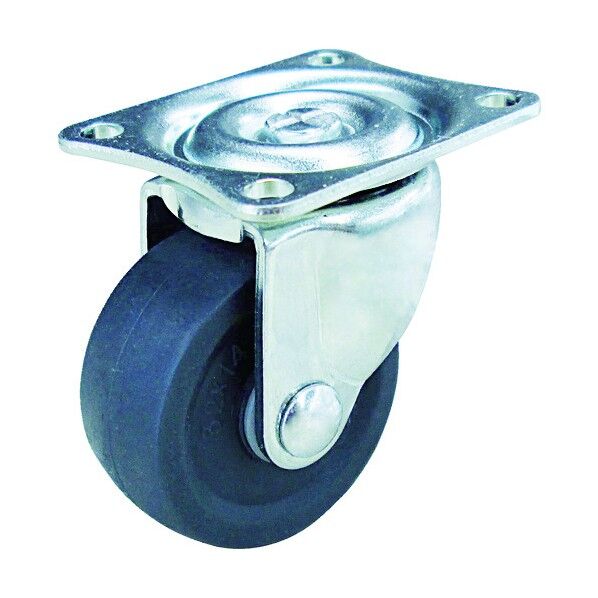 プレート式キャスター TYGシリーズ (エラストマー車) 自在