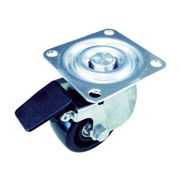 低床式重荷重用キャスター TYHSシリーズ (ナイロン車) 自在ストッパー付