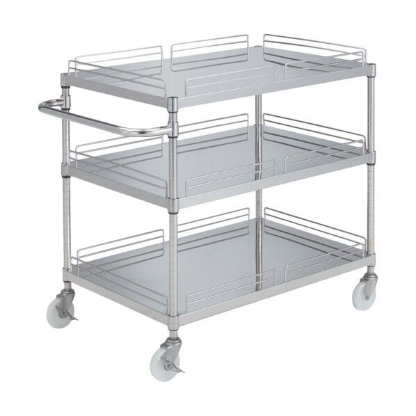 耐薬品ワゴンSUS304600×450×900 TYW-4560 1