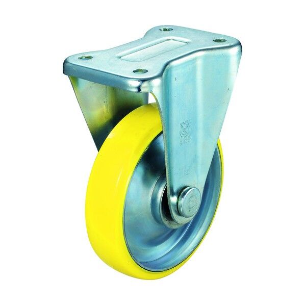 帯電防止キャスター(プレス製ウレタン車) 固定