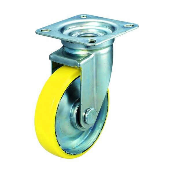 帯電防止キャスター(プレス製ウレタン車) 自在