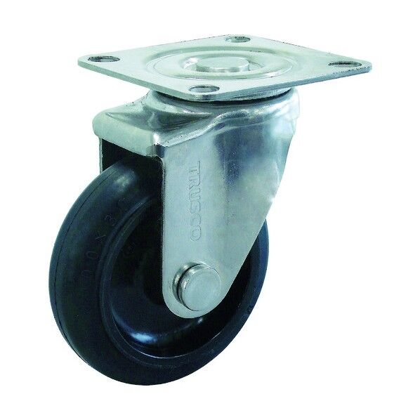 TYSシリーズ 自在 プレス製ゴム車・ステンレス金具