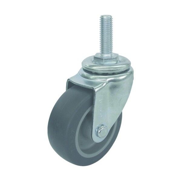 ねじ込み式キャスター(エラストマー車) 自在