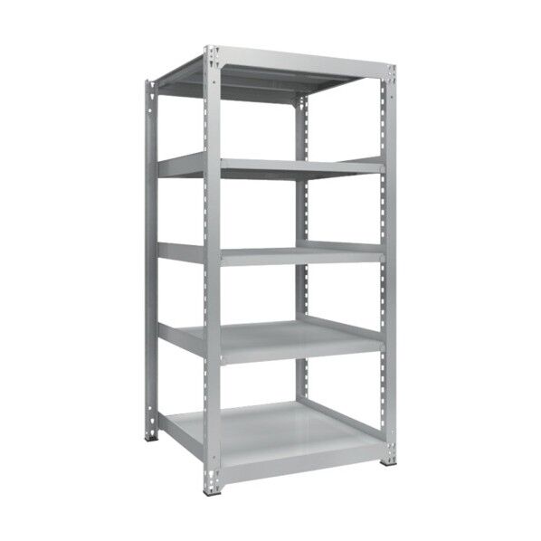 TZM3型中量ボルトレス棚 5段 単体型