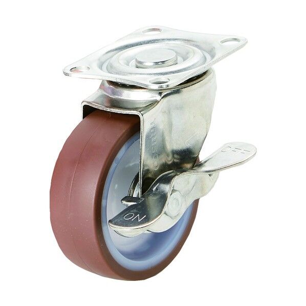 TYSシリーズ 自在ストッパー付 ウレタン車・ステンレス金具