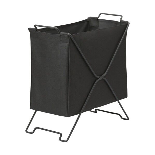 スタックバスケット(KSP002SHクロ) ブラック 366X170X336mm KSP002SH 1個