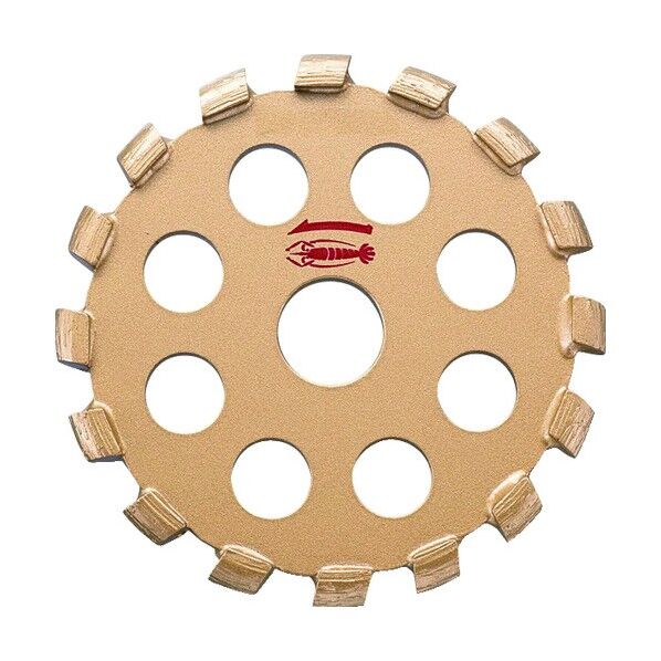 ダイヤモンドホイール(乾式)Uカッター105mm 120 x 109 x 17 mm U105 1点