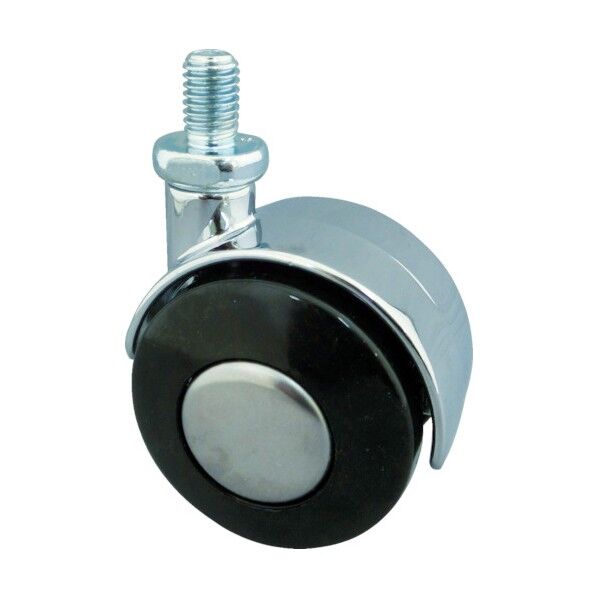 ねじ込み式双輪キャスター(ナイロン車) 自在
