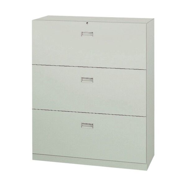 ユニット書庫Ｄ４５０ラテラル３段Ｈ１１１０アジャスター付