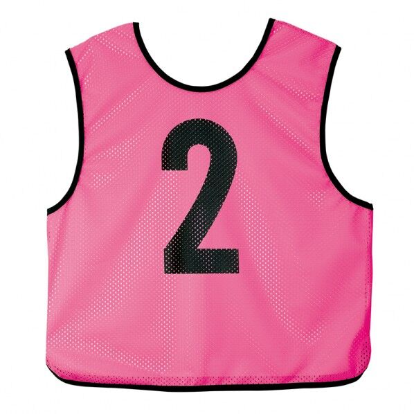 ビブス ジュニア No.18 160蛍光ピンク（11～20） 18 8101 1点