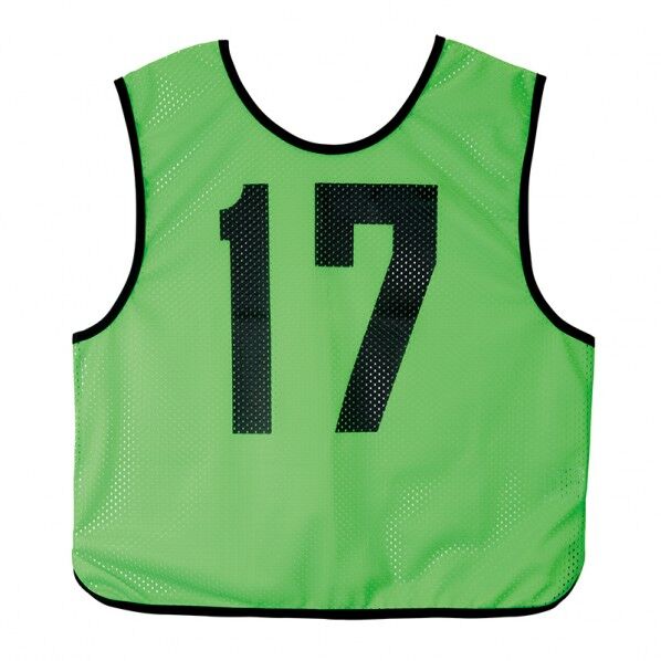 ビブス ジュニア No.2 051蛍光グリーン（1～10） 2 8101 1点