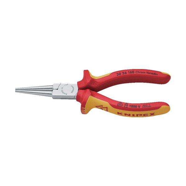 絶縁ロングノーズプライヤー1000V