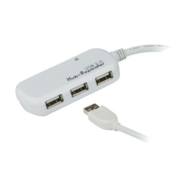 ATEN USB2.0延長器ハブ/4ポート
