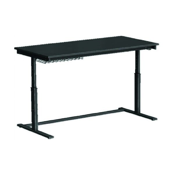 ※法人専用品※アイリスオーヤマ 昇降デスク 幅100cm ブラック UDD-1000 1点...