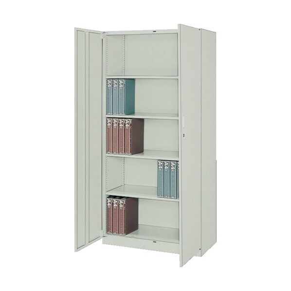 ユニット書庫Ｄ４５０両開きＨ１８３０アジャスター付