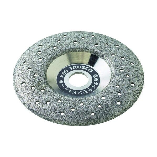 トラスコ(TRUSCO) 電着ダイヤモンドホイール102X10X15仕上げ研磨用 104 x 104 x 18 mm UFO-1A...